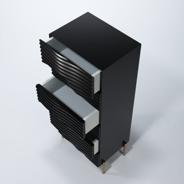 Wave Dark grey Chest Gallery 2