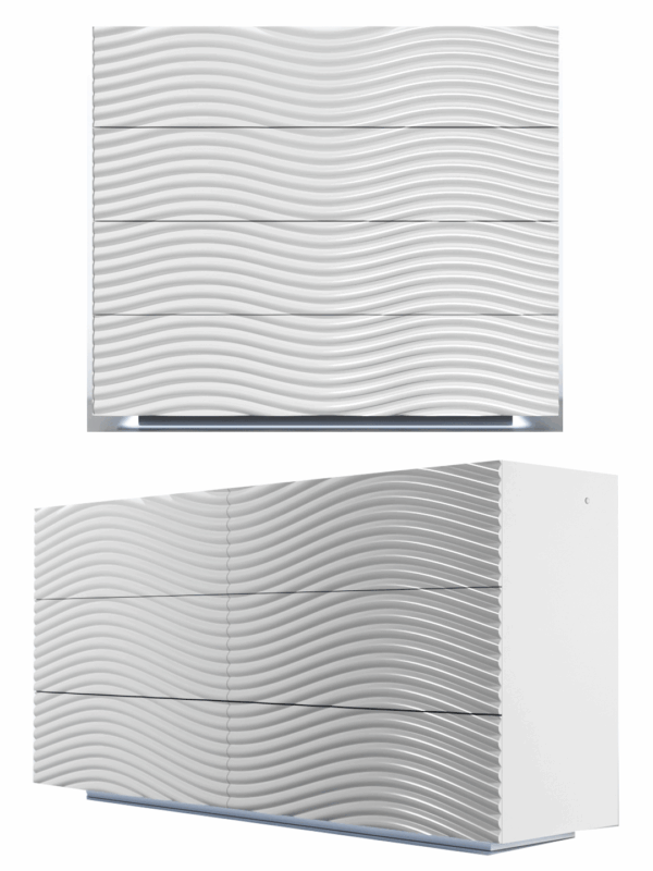 Wave Dressers / mirrors White