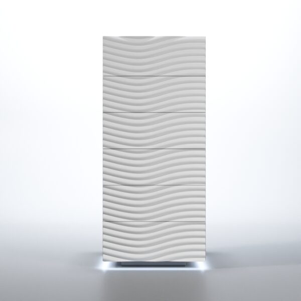 Wave White Chest Gallery 1