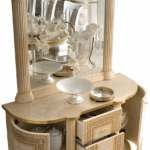 Aida Ivory mirror for Dresser/Vanity/Buffet Gallery 1