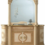 Aida Ivory mirror for Dresser/Vanity/Buffet Gallery 3