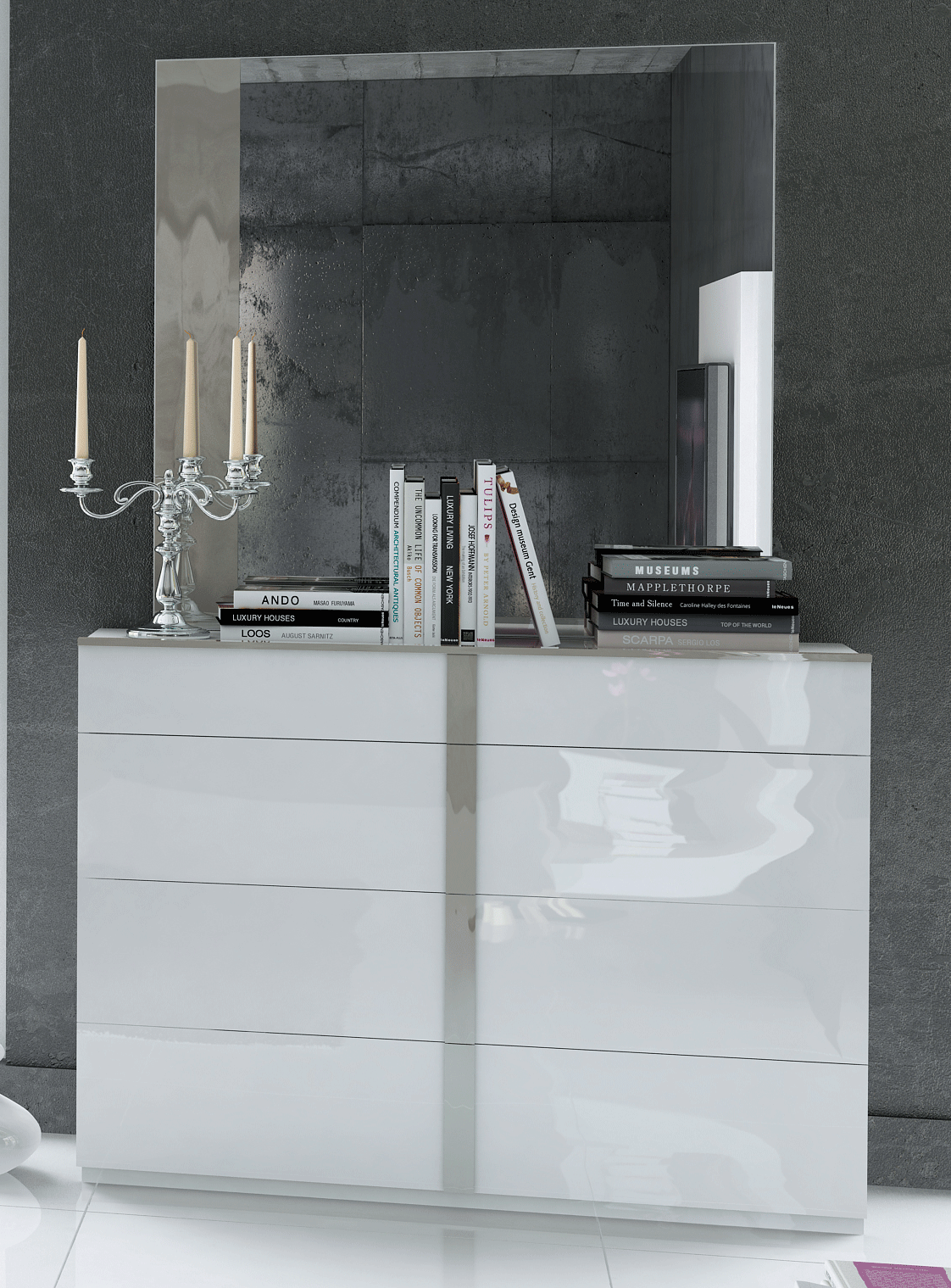 Granada mirror for dresser Gallery 1