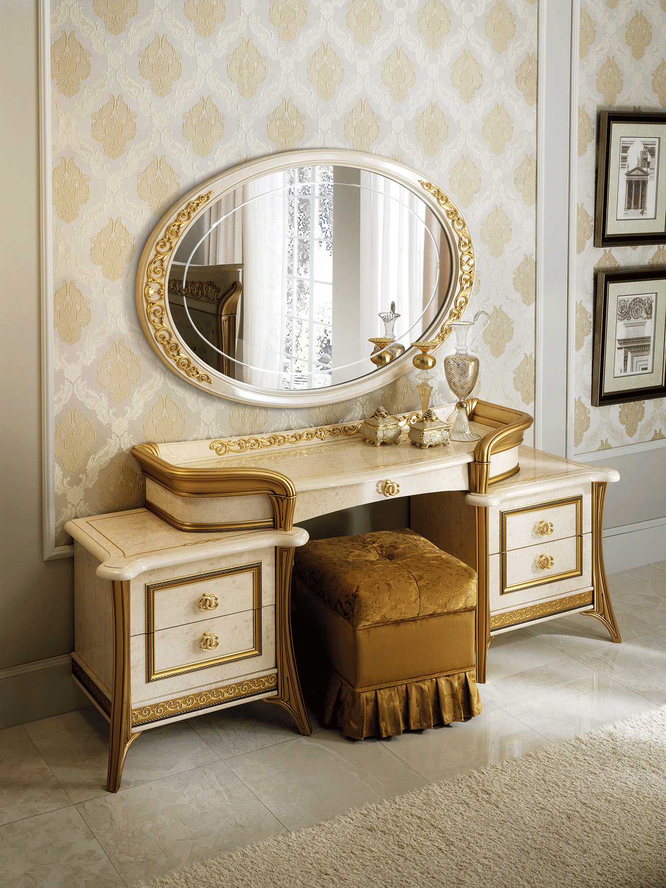 Melodia mirror for buffet/Vanity dresser Gallery 1