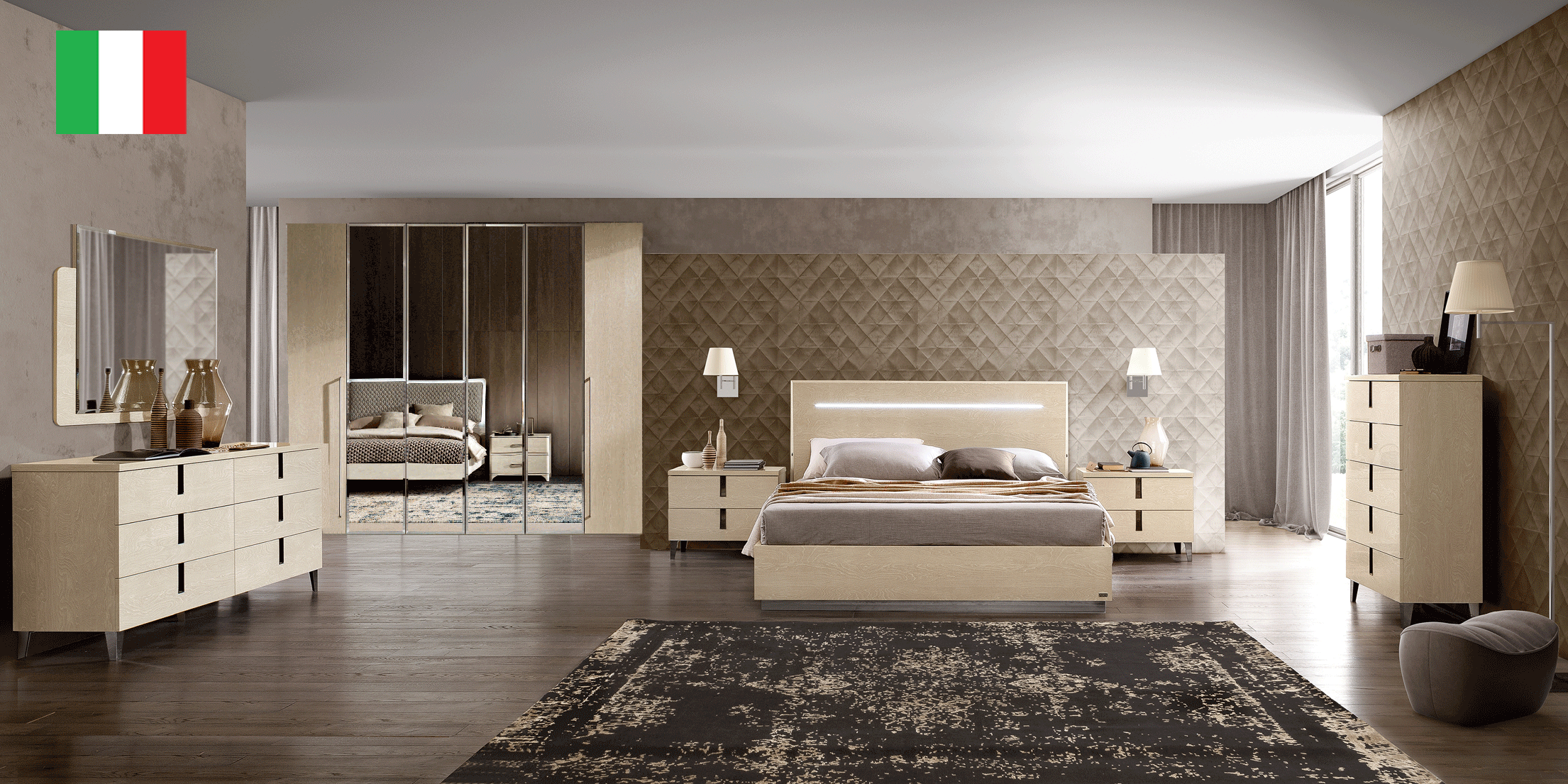 Camel Ambra Bedroom