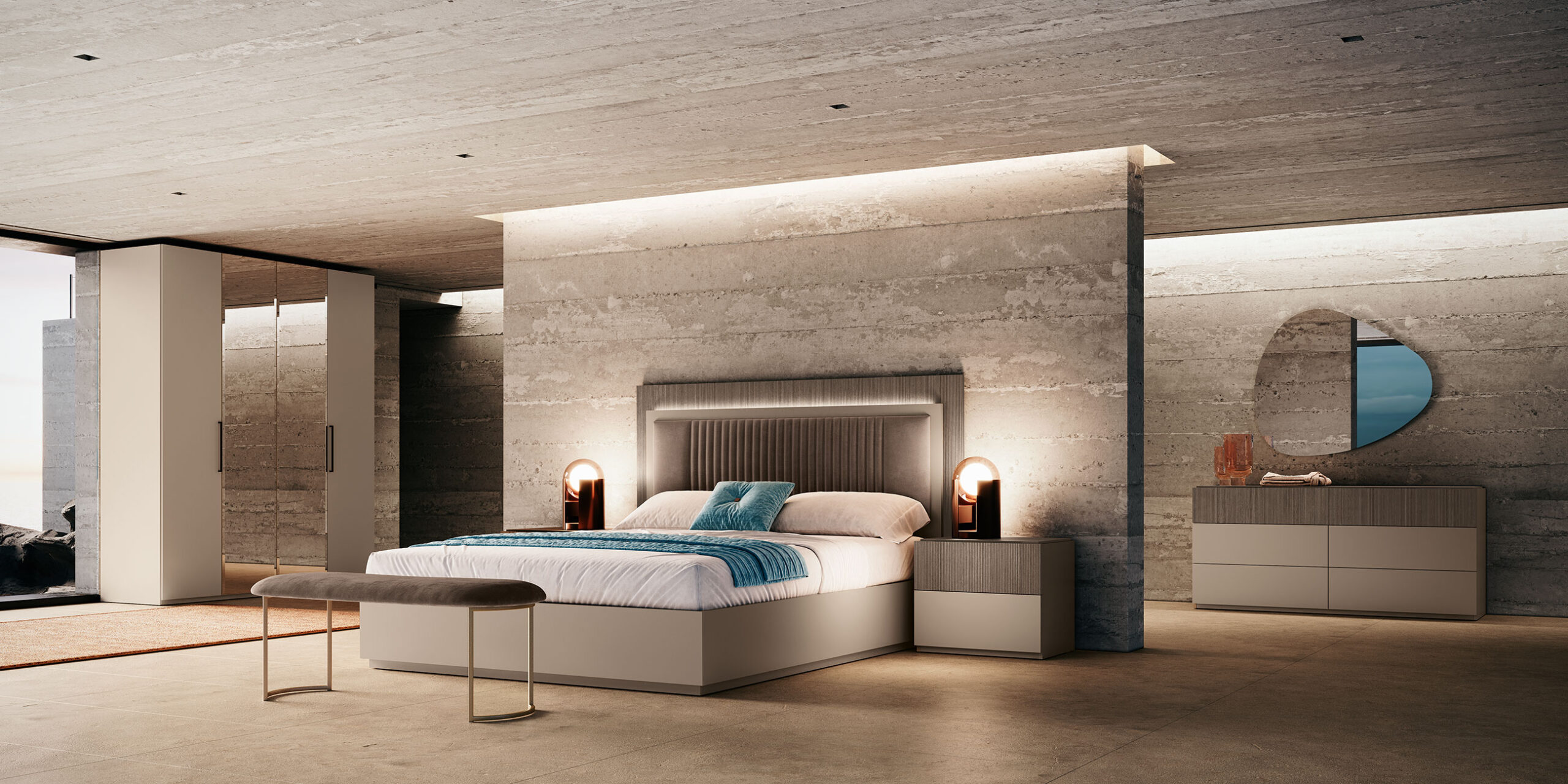 Camel Essenza Bedroom Gallery 1