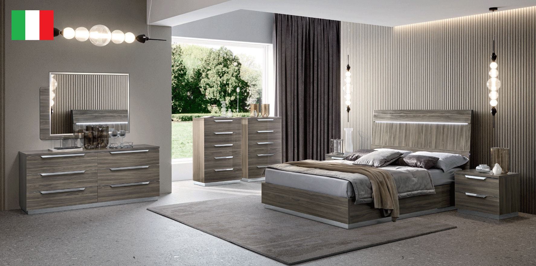 Kroma Bedroom GREY by Camelgroup - Italy