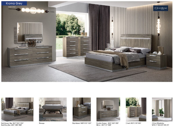 Kroma Bedroom GREY by Camelgroup - Italy Gallery 2
