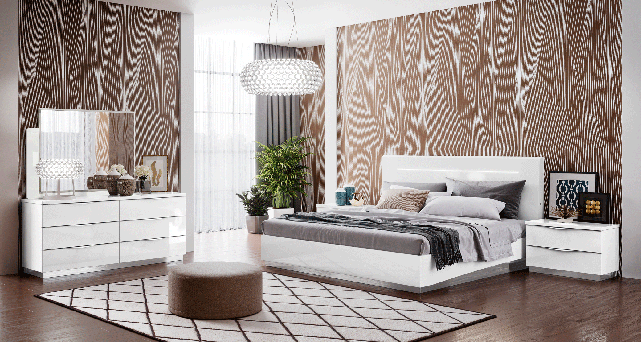 Onda LEGNO White Bedroom Gallery 1