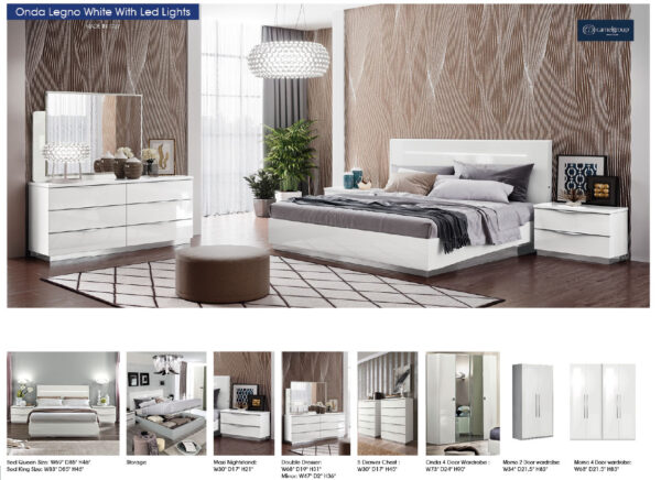 Onda LEGNO White Bedroom Gallery 2