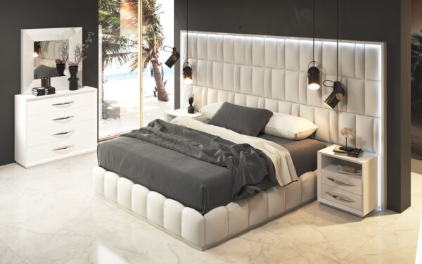 Orion Bed with Emporio Nightstands Gallery 2