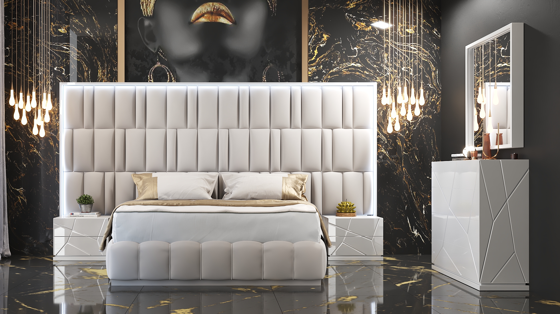 Orion Bed with Kiu cases Gallery 1