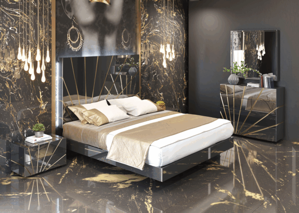Oro Black Bedroom Comp 2 Gallery 1