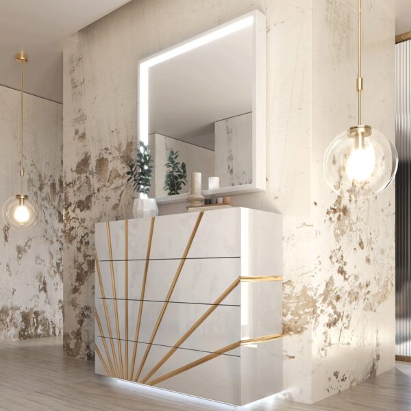 Oro White Bedroom Additional Items Gallery 2