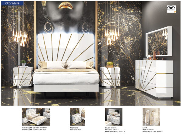 Oro White Bedroom Comp 2 Gallery 2