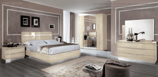 Platinum Bedroom BETULLIA SABBIA by Camelgroup - Italy Gallery 1