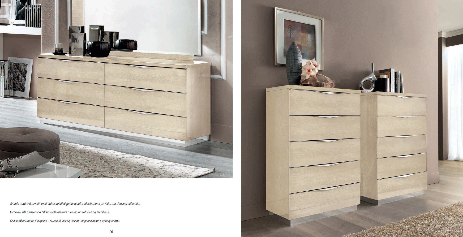 Platinum LEGNO Double Dresser Gallery 1
