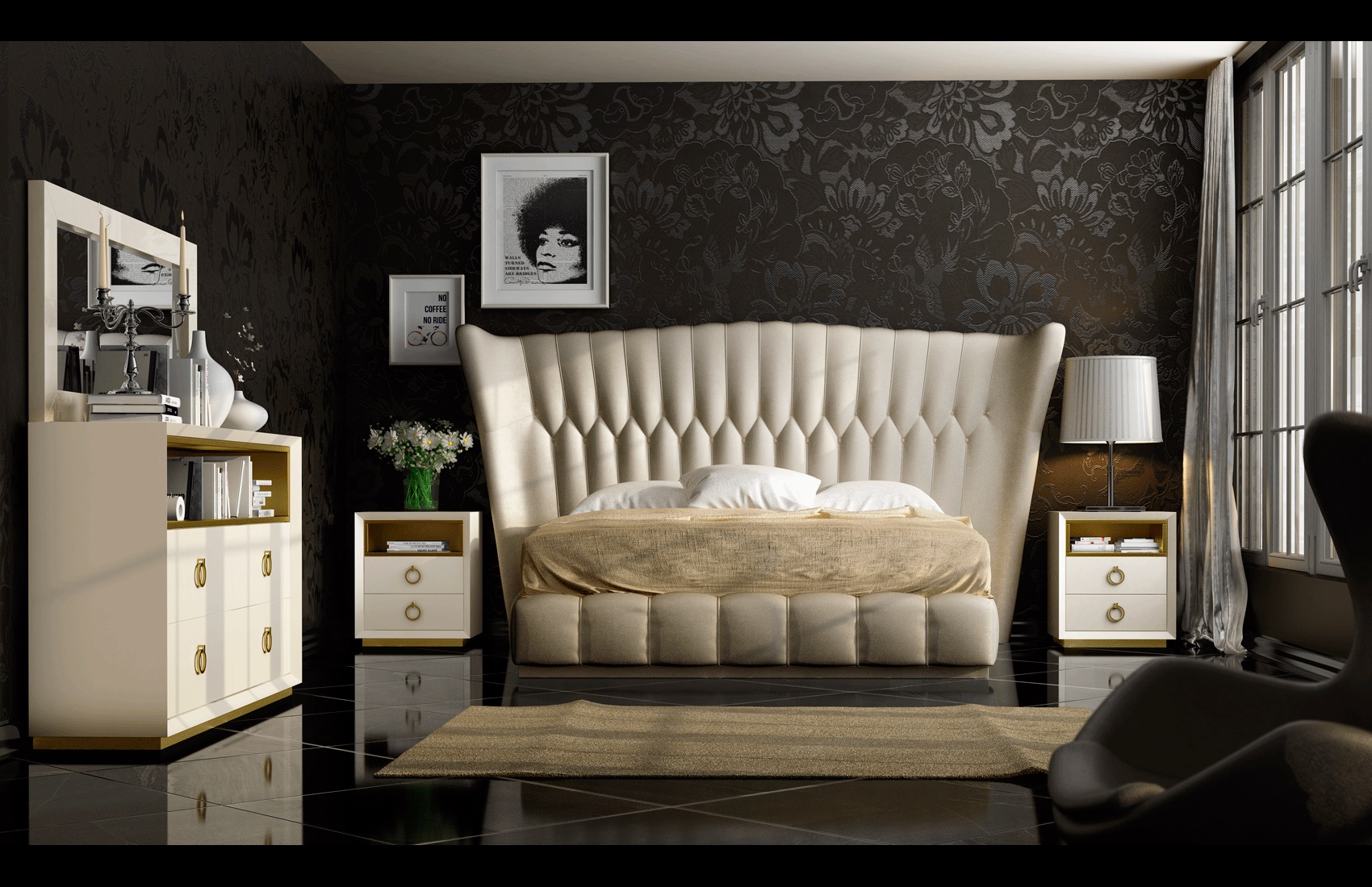 Velvet Bedroom Gallery 1