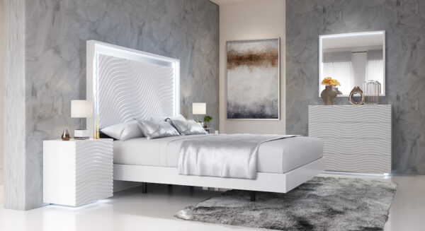 Wave Bedroom White Gallery 3