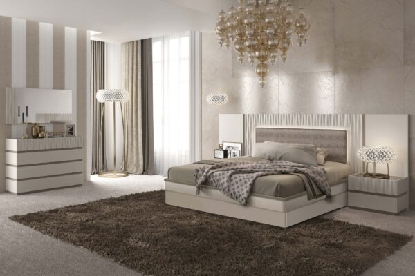 Marina Taupe Bed Gallery 2