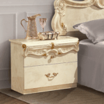 Barocco Ivory Nightstand Gallery 1