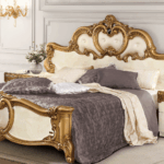 Barocco Ivory/Gold Nightstand Gallery 1