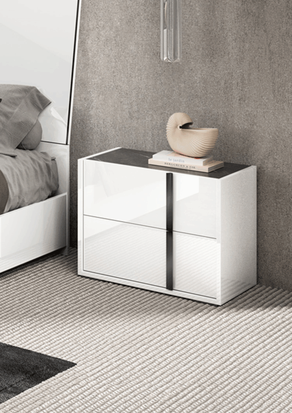 Bianca Marble Nightstand Gallery 2