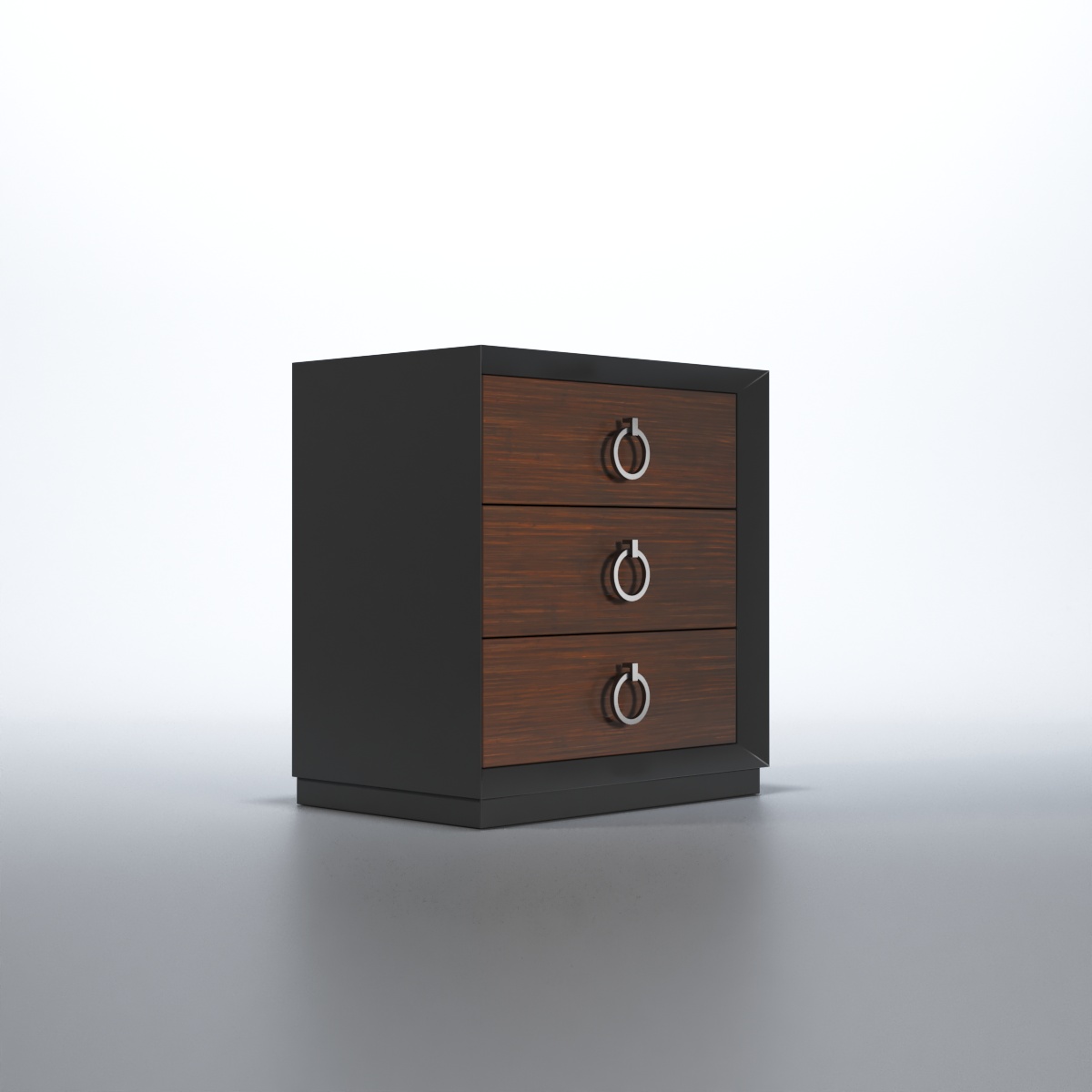 Emporio Black Nightstand Gallery 1