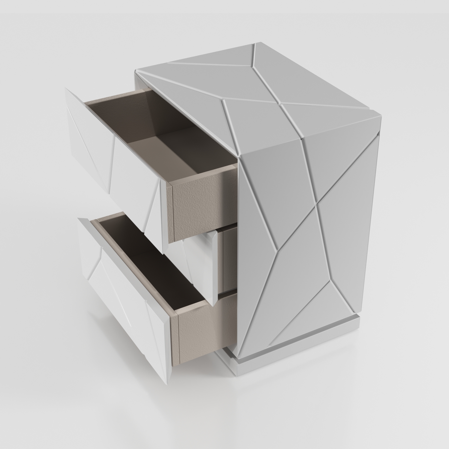Kiu 3 drawers High N/S Gallery 1