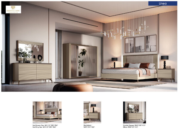 Linea Nightstand Gallery 1