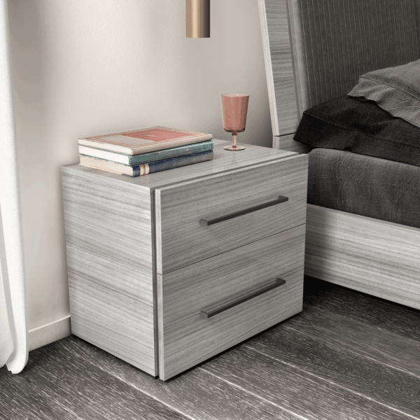 Mia Nightstand w/ Handles Gallery 3