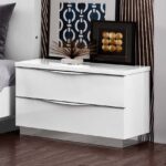 Onda White MAXI Nightstand Gallery 1
