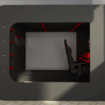 Gamer Bed Red & Black Gallery 3