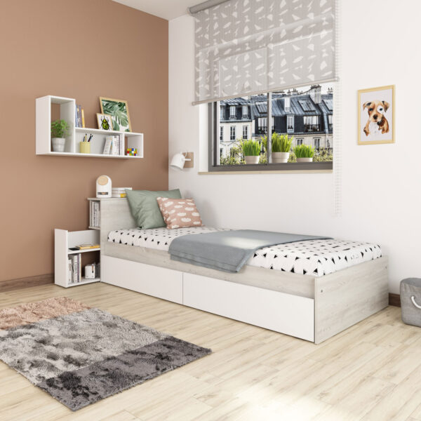 Jazz Kids Bedroom Oak White Gallery 2