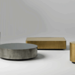 Seven coffee tables