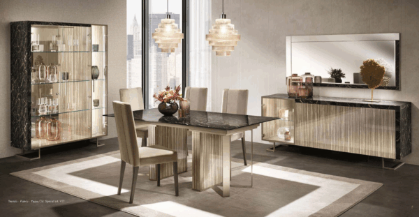Luce Dark Dining Room Gallery 3