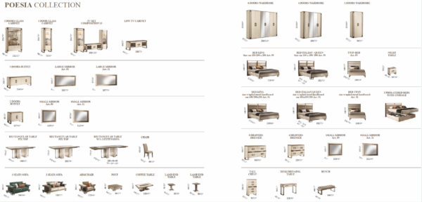 Poesia Entertainment Center Additional items Gallery 1