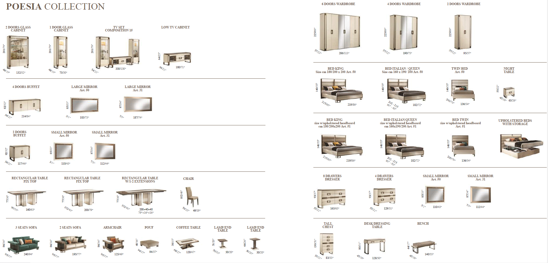 Poesia Entertainment Center Additional items Gallery 1