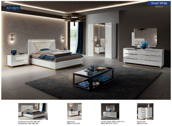 Smart Bedroom White by Camelgroup - Italy Gallery 3