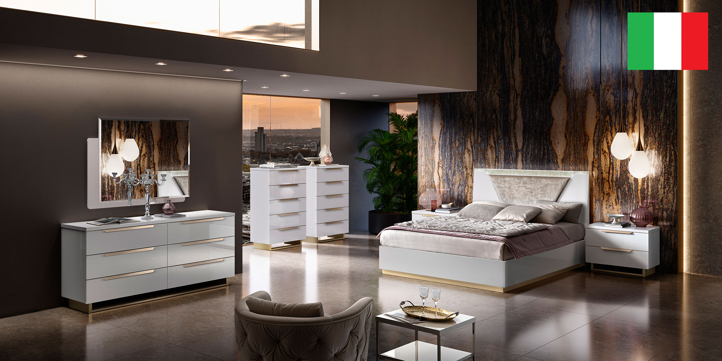 Smart Bedroom White by Camelgroup - Italy
