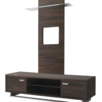 Volare Entertainment center Dark Walnut/Nickel Additional items Gallery 1