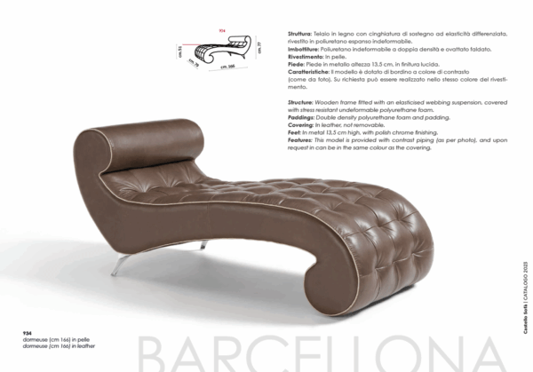 Barcellona lounging Chair Gallery 2