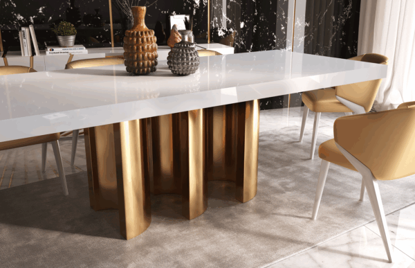Oro White Dining room Gallery 3