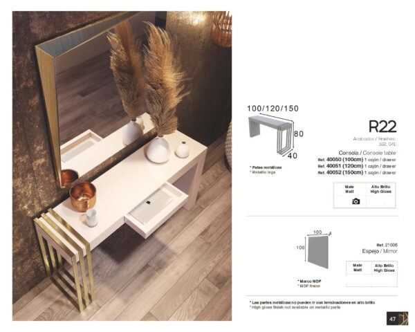 R022 Console Table Gallery 1