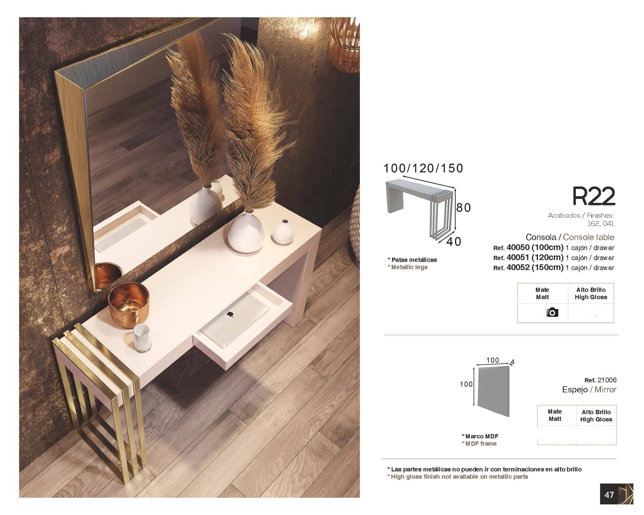 R022 Console Table Gallery 1