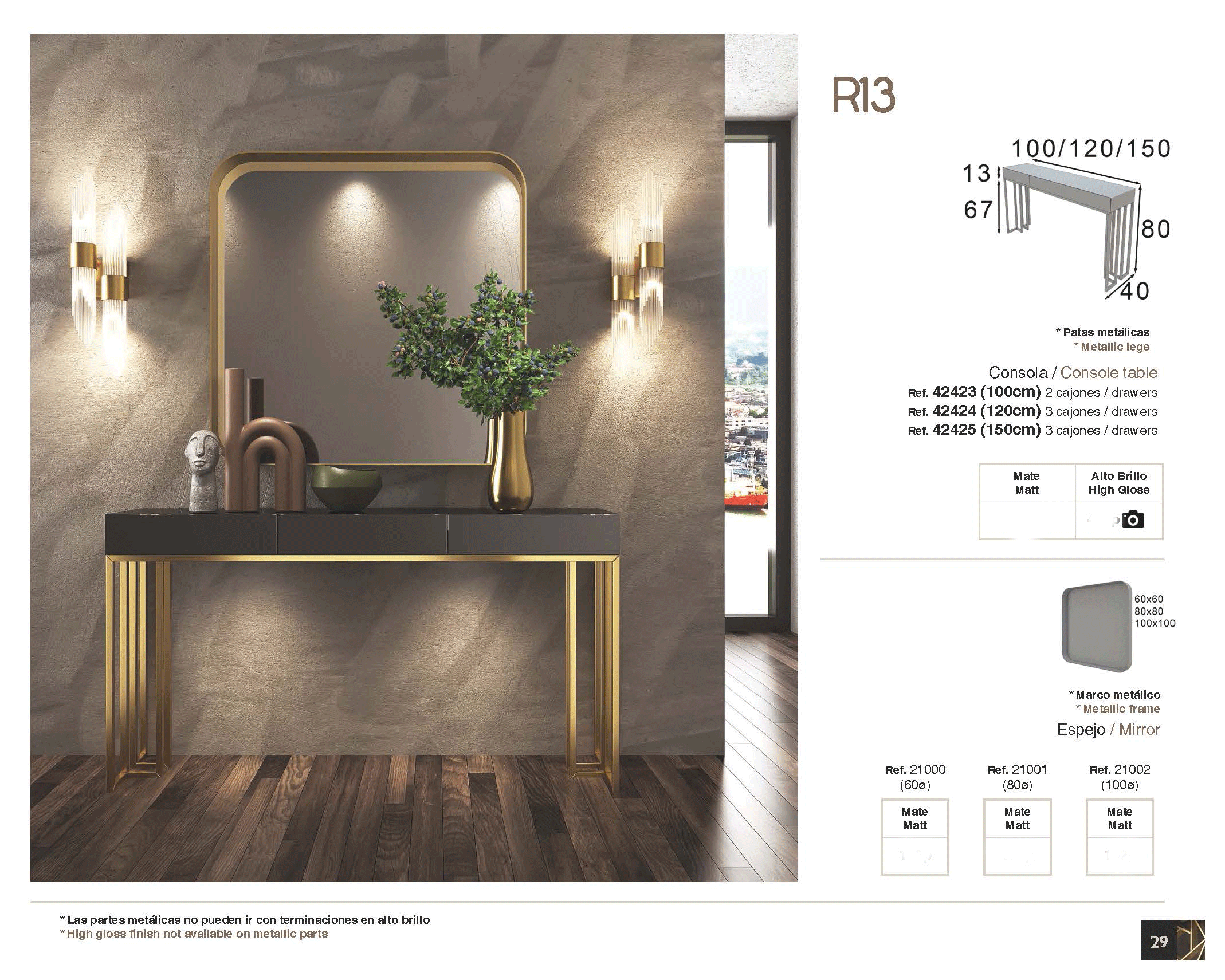 R13 Console Table Gallery 1