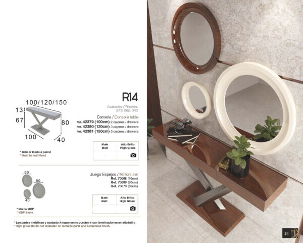 R14 Console Table Gallery 1