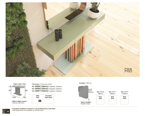 R18 Console Table Gallery 1