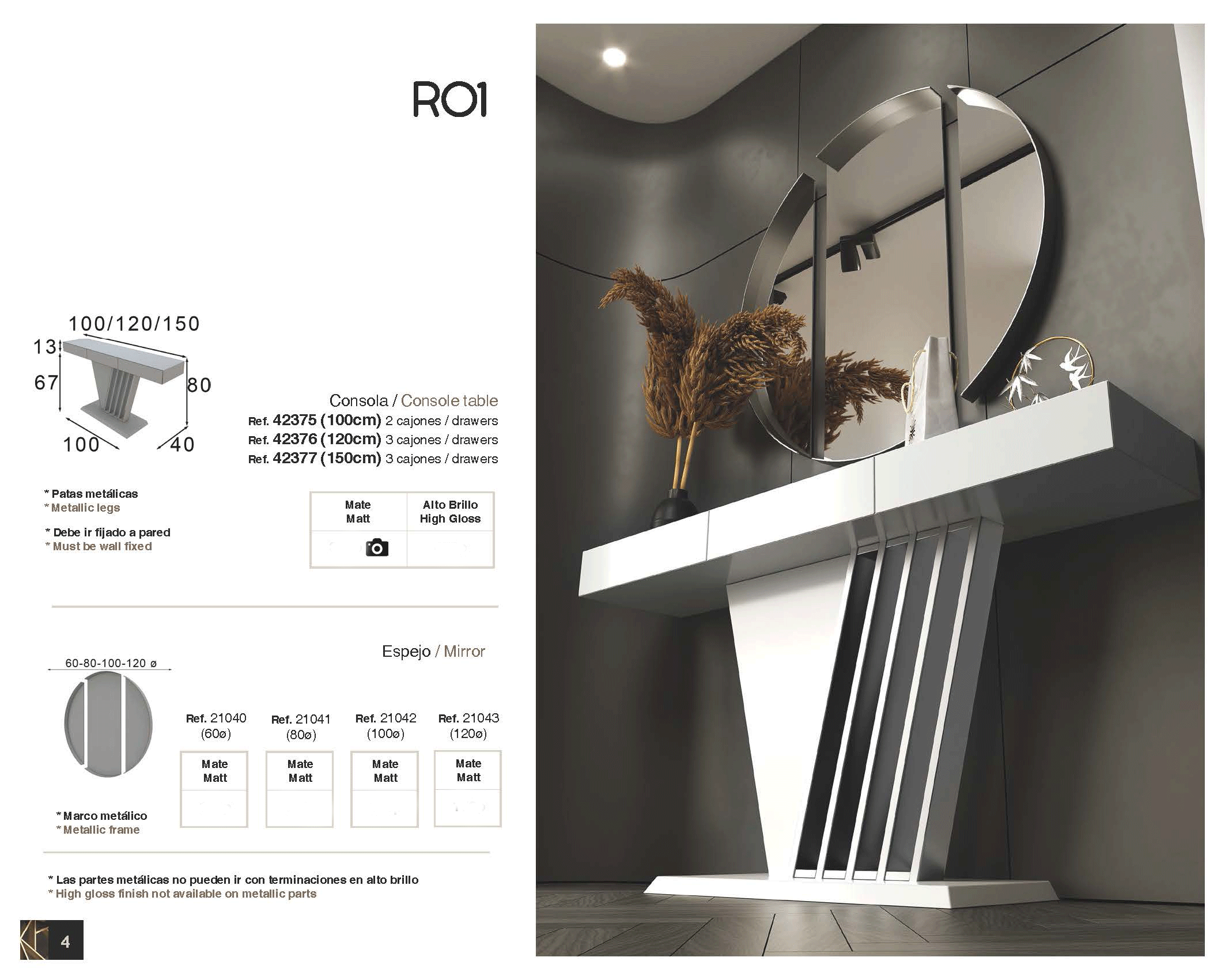 R01 Console table Gallery 1