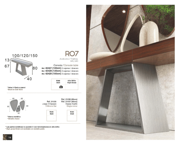 R07 Console Table Gallery 1