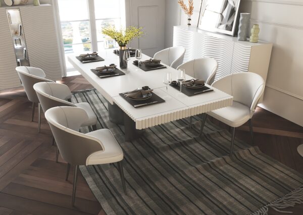 Wave Dining White Gallery 3